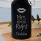 Mrs. Always Right - Butelka na wodę 0,4l z grawerem