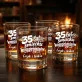 Szklanki Do Whisky z Grawerem Na 35 Rocznice Ślubu Prezent Na Walentynki Dla Pary: 35 Lat Śmiechu I Szklanki Do Whisky z Grawerem Na 35 Rocznice Ślubu Prezent Na Walentynki Dla Pary: 35 Lat Śmiechu I