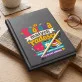 Kalendarz Książkowy A5 2027 Dla Przedszkolanki Prezent Dla Kobiety: Radosna Typografia