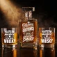 Zestaw Do Whisky Na Walentynki Prezent Na Rocznicę Dla Mężczyzny: Męski Sznyt
