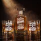 Zestaw Do Whisky Na Walentynki Prezent Na Rocznicę Dla Mężczyzny: Męski Sznyt