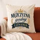 Poduszka Dekoracyjna Na Urodziny Prezent Dla Mężczyzny: Emblemat Godności
