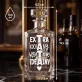 Karafka Do Wódki z Grawerem Dla Taty Prezent Na Dzień Ojca: Tata Extra Kochany