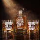 Zestaw Do Whisky Na Nowe Mieszkanie Prezent Dla Mężczyzny: Humorystyczny Domowy Bar Zestaw Do Whisky Na Nowe Mieszkanie Prezent Dla Mężczyzny: Humorystyczny Domowy Bar
