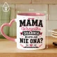 Kubek Z Nadrukiem Na Dzień Mamy Prezent Dla Mamy Kobiety: Wszystko Ogarnia Kubek Z Nadrukiem Na Dzień Mamy Prezent Dla Mamy Kobiety: Wszystko Ogarnia