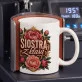 Kubek Z Nadrukiem Dla Siostry Prezent Dla Kobiety: Siostra Z Klasą Kubek Z Nadrukiem Dla Siostry Prezent Dla Kobiety: Siostra Z Klasą