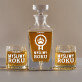 Myśliwy roku - Zestaw Grawerowana Karafka I Szklanki Do Whisky