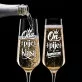 Dwa Kieliszki Do Szampana Dla Dwojga Prezent Dla Pary: Duet Szampański Premium Dwa Kieliszki Do Szampana Dla Dwojga Prezent Dla Pary: Duet Szampański Premium