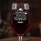 Mega Kieliszek Do Wina z Grawerem Na Mikołaja Prezent Dla Kobiety: Kobieca Magia Mega Kieliszek Do Wina z Grawerem Na Mikołaja Prezent Dla Kobiety: Kobieca Magia