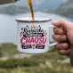 Kubek Emaliowany Na Wigilię Prezent Dla Kobiety: Domowy Chaos Z Humorem