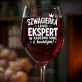 Kieliszek Do Wina Dla Szwagierki Prezent Dla Kobiety: Szwagierka Level Ekspert Kieliszek Do Wina Dla Szwagierki Prezent Dla Kobiety: Szwagierka Level Ekspert
