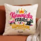 Poduszka Dekoracyjna Dla Kierowniczki Prezent Dla Kobiety: Kierowniczka Rządzi Z