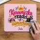 Podkładka Pod Myszkę Dla Kierowniczki Prezent Dla Kobiety: Kierowniczka Rządzi Z