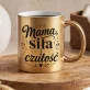 Złoty Kubek Dla Mamy Prezent Na Dzień Mamy Dla Kobiety: Elegancja Domowego Serca Złoty Kubek Dla Mamy Prezent Na Dzień Mamy Dla Kobiety: Elegancja Domowego Serca