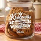 Słoik Na Ciastka z Grawerem Na Dzień Babci Prezent Dla Babci Kobiety: Królowa Domowych