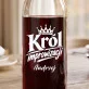 Karafka Do Wina Personalizowana Na Dzień Taty Prezent Dla Taty Mężczyzny: Król Improwizacji