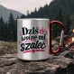 Kubek Metalowy z Karabińczykiem Dla Panny Młodej Prezent Na Ślub Dla Kobiety: Wieczór Szaleństwa