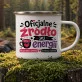 Kubek Emaliowany Dla Ukochanej Prezent Na Walentynki Dla Kobiety: Kawowa Energia Miłości