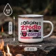 Kubek Emaliowany Dla Ukochanej Prezent Na Walentynki Dla Kobiety: Kawowa Energia Miłości