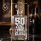 Karafka Do Wódki z Grawerem Na 50 Urodziny Prezent: 50 Lat Czysta Klasa