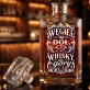 Karafka Do Whisky z Grawerem Dla Górnika Prezent: Węgiel Na Dół, Whisky Do Góry