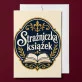 Kartka z Życzeniami Dla Bibliotekarki Dla Kobiety: Odznaka Bibliotekarki Kartka z Życzeniami Dla Bibliotekarki Dla Kobiety: Odznaka Bibliotekarki