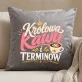 Poduszka Dekoracyjna Dla Koleżanki Z Pracy Prezent Dla Kobiety: Królowa Kawy I Terminów Poduszka Dekoracyjna Dla Koleżanki Z Pracy Prezent Dla Kobiety: Królowa Kawy I Terminów