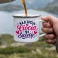 Kubek Emaliowany Dla Cioci Prezent Dla Kobiety: Najlepsza Ciocia Na Kubek Emaliowany Dla Cioci Prezent Dla Kobiety: Najlepsza Ciocia Na