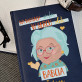Na włosach srebro, w sercu złot - notatnik A5 z nadrukiem
