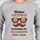 Najlepsi ojcowie - Bluza męska bez kaptura