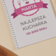 Najlepsza kucharka - Przepiśnik na spirali B5