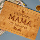 Najlepsza Mama - deska do krojenia z grawerem