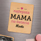 Najlepsza mama - Magnes drewniany