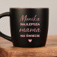 Najlepsza mama na świecie - Czarny kubek ceramiczny Najlepsza mama na świecie - Czarny kubek ceramiczny