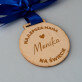 Najlepsza mama na świecie - Drewniany medal