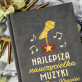 Najlepsza nauczycielka muzyki - notatnik A5 z nadrukiem