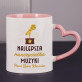 Najlepsza nauczycielka muzyki - Personalizowany Kubek
