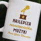 Najlepsza nauczycielka muzyki - Personalizowany Kubek