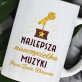 Najlepsza nauczycielka muzyki - Personalizowany Kubek