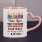 Najlepsza nauczycielka plastyki - Personalizowany Kubek