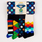 Najlepszy brat - Happy Socks - Dots - Zestaw 4 par skarpet męskich