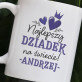 Najlepszy dziadek serca - kubek personalizowany