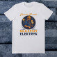 Najlepszy elektryk - Koszulka męska z nadrukiem