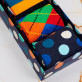 Najlepszy fotograf - Happy Socks - Dots - Zestaw 4 par skarpet męskich