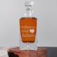 Najlepszy mąż - grawerowana karafka do whisky Najlepszy mąż - grawerowana karafka do whisky