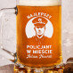 Najlepszy policjant - Personalizowany Kufel