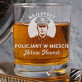 Najlepszy policjant - Szklanka do whisky