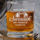 Najlepszy świadek na świecie - Szklanka do whisky