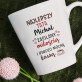 Najlepszy tata kawa - Personalizowany Kubek