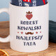 Najlepszy tata serce - Skarpetki w kubku dla taty